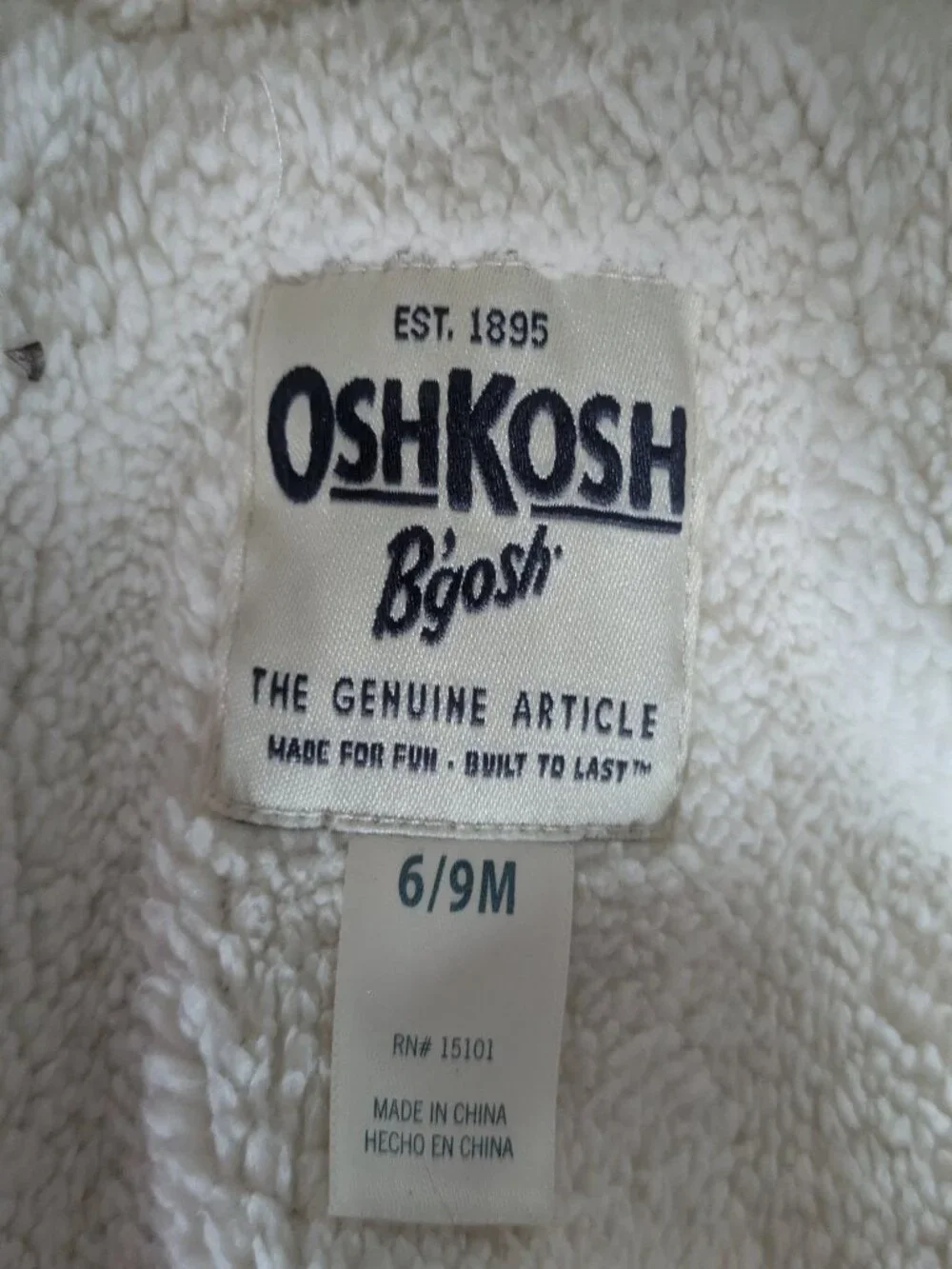 OshKosh B'gosh Navy Blue Pink Stars bunting one piece baby snowsuit